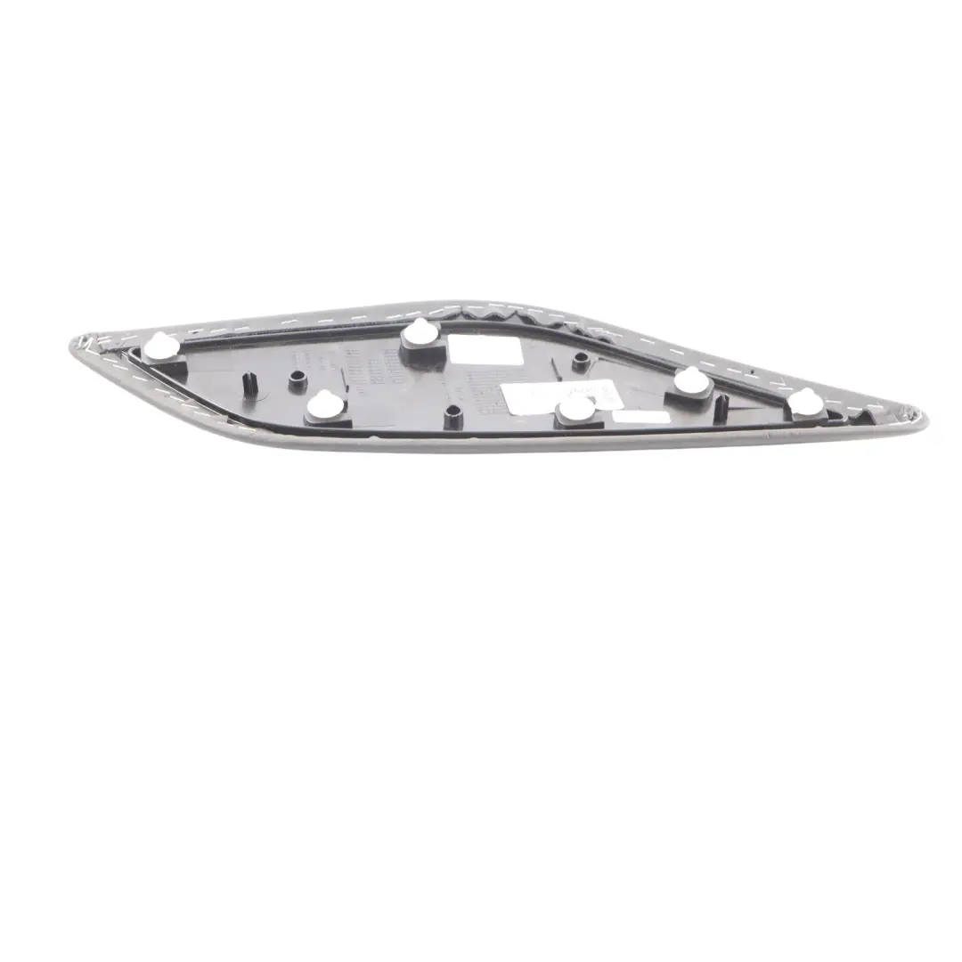 Audi A6 A7 4G Center Console Cover Right O/S Trim Panel Leather Black - SKU 4G0863306D - Part number 4G0863306D