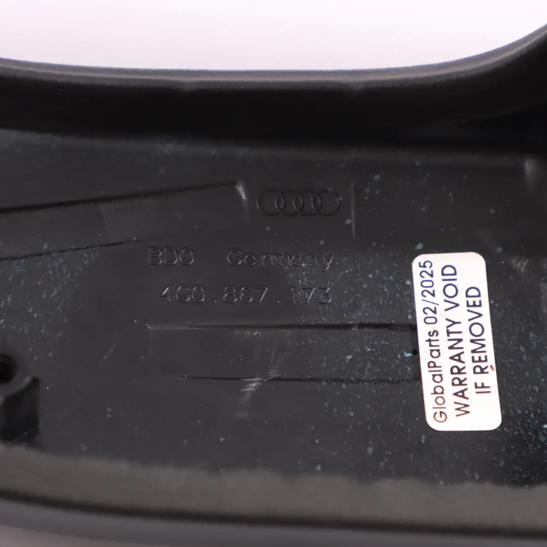 Audi A6 C7 Front Armrest Arm Rest Quarter Card Left N/S - SKU 4G0867173 - Part number 4G0867173