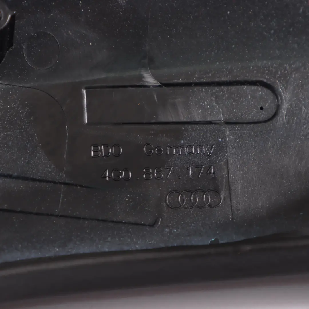 Apoyabrazos Delantero Reposabrazos Cuarto Tarjeta Derecha para Audi A6 C7 con número de pieza 4G0867174 Audi A6 C7 Apoyabrazos Delantero Reposabrazos Cuarto Tarjeta Derecha - SKU 4G0867174 - Número de pieza 4G0867174