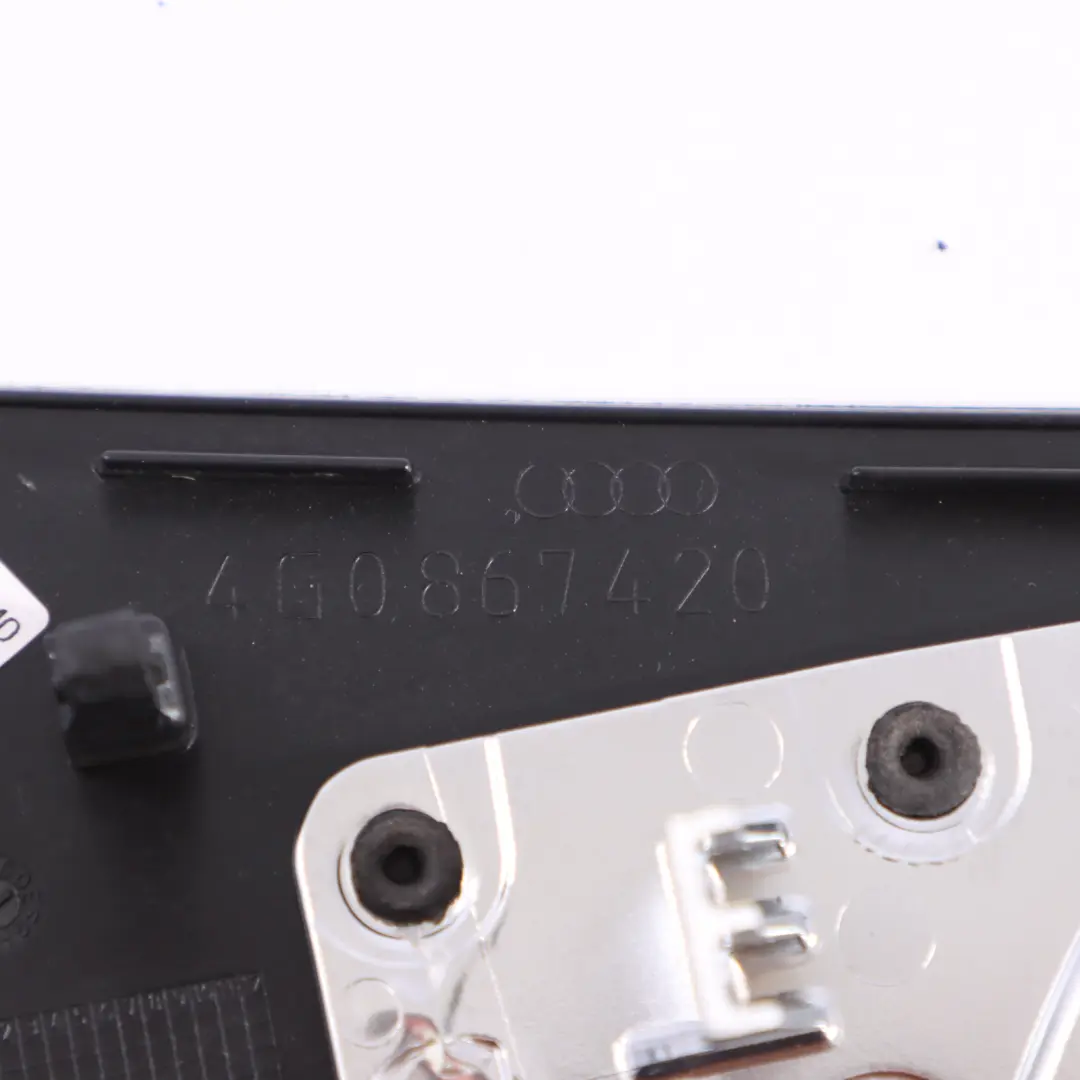 Moulure De Panneau De Porte Arrière En Aluminium Droit pour Audi A6 C7 à propos du numéro de pièce 4G0867420B Audi A6 C7 Moulure De Panneau De Porte Arrière En Aluminium Droit - SKU 4G0867420B - Numéro de pièce 4G0867420B