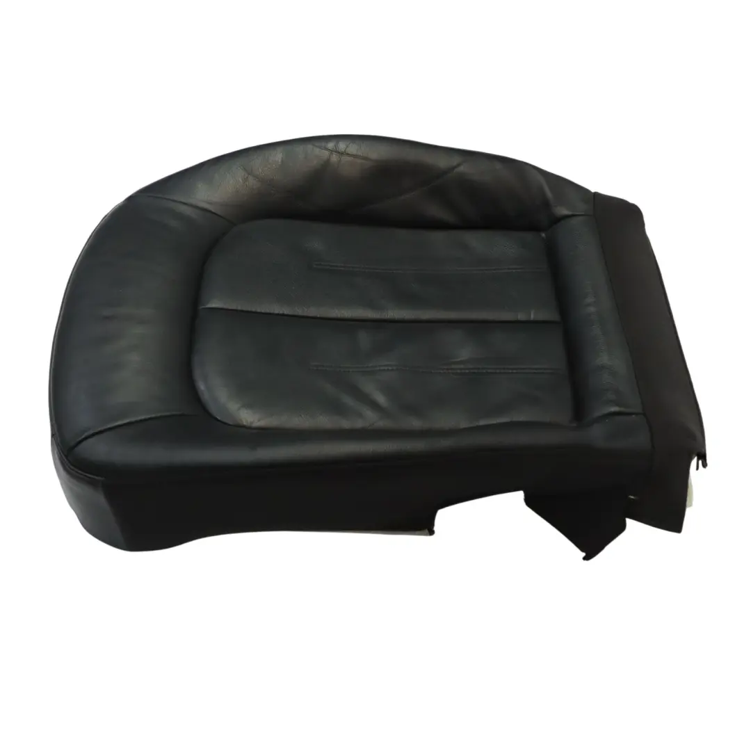 Front Seat Cushion Cover Left N/S Leather Soul Black to Audi A6 C7 4G with Part number 4G0881405D Audi A6 C7 4G Front Seat Cushion Cover Left N/S Leather Soul Black - SKU 4G0881405D - Part number 4G0881405D