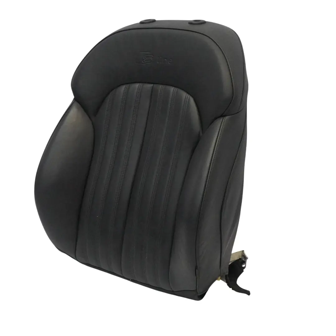 Audi A7 4G Front Seat Back Rest Heated Leather Black S-line Left N/S - SKU 4G0881805BD - Part number 4G0881805BD
