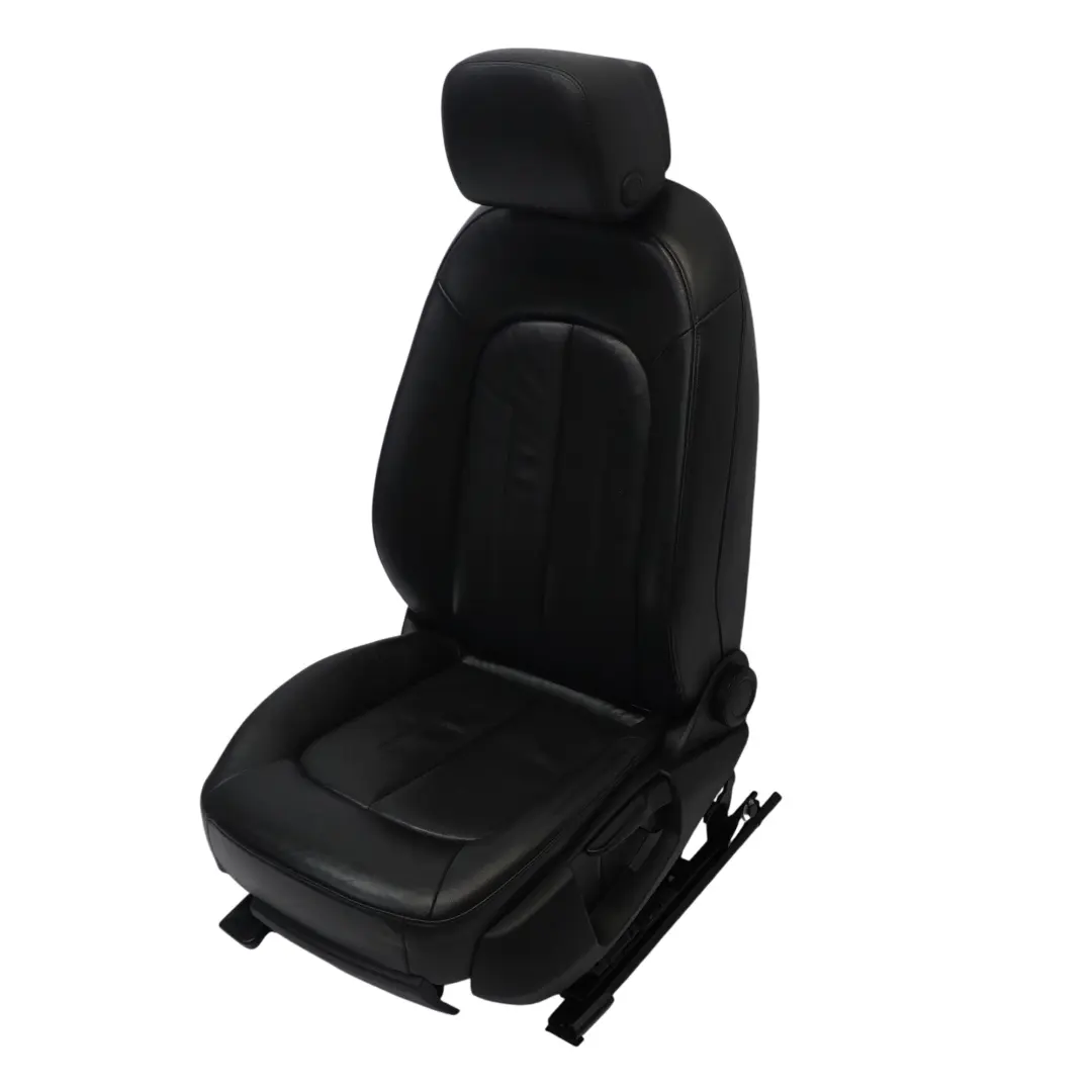 Audi A6 C7 4G Sedile Anteriore Sinistro Interni In Pelle Soul Nero - SKU 4G0881805D-1 - Numero di parte 4G0881805D