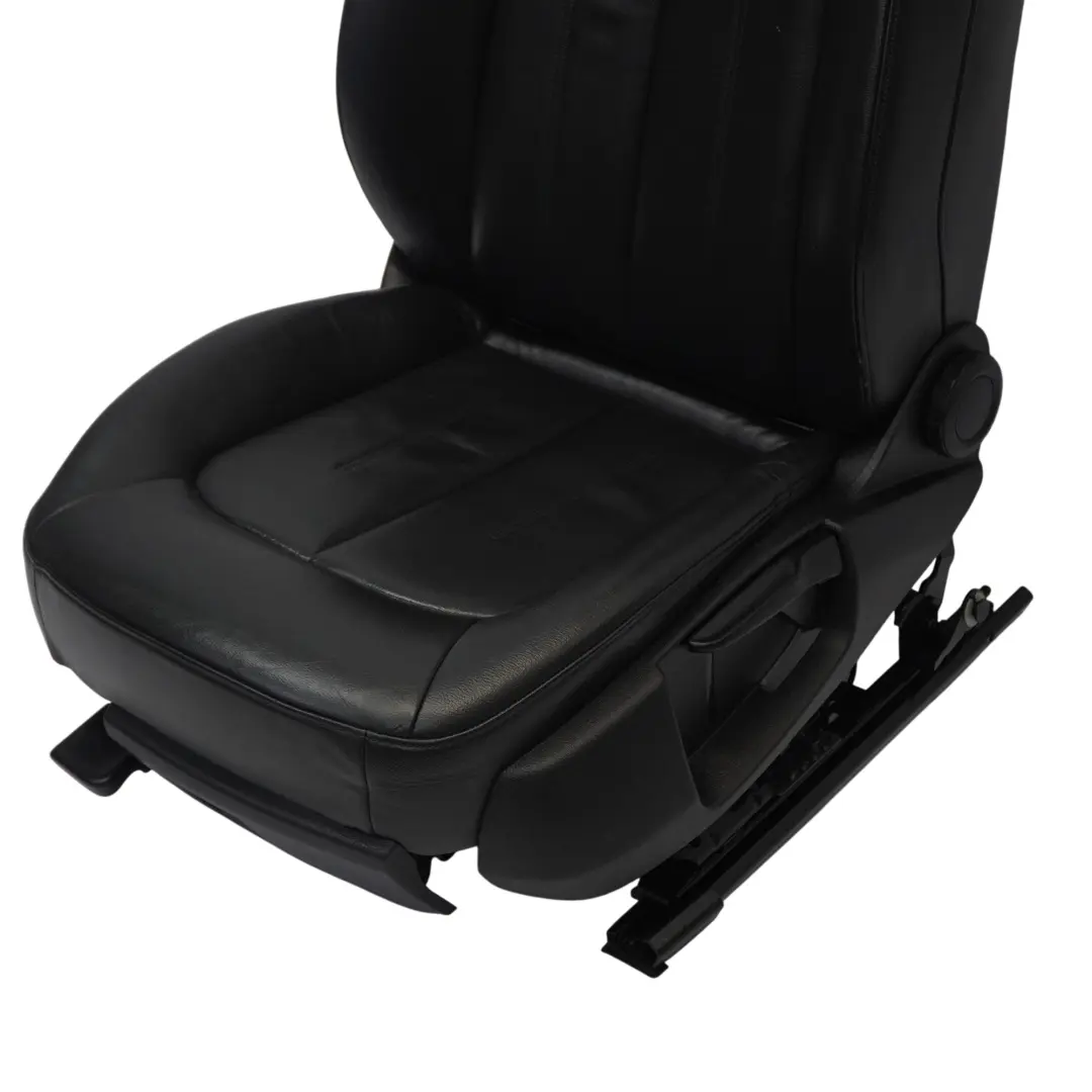 Audi A6 C7 4G Fotel Przedni Lewy Przód Skórzany Soul Czarny - SKU 4G0881805D-1 - Numer Części 4G0881805D