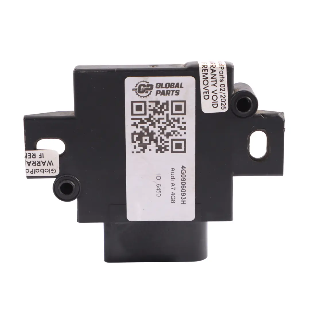  Module Relais Commande Envoi Pompe Carburant Audi A7 4G 3.0 TDI ECU - SKU 4G0906093H - Numéro de pièce 4G0906093H