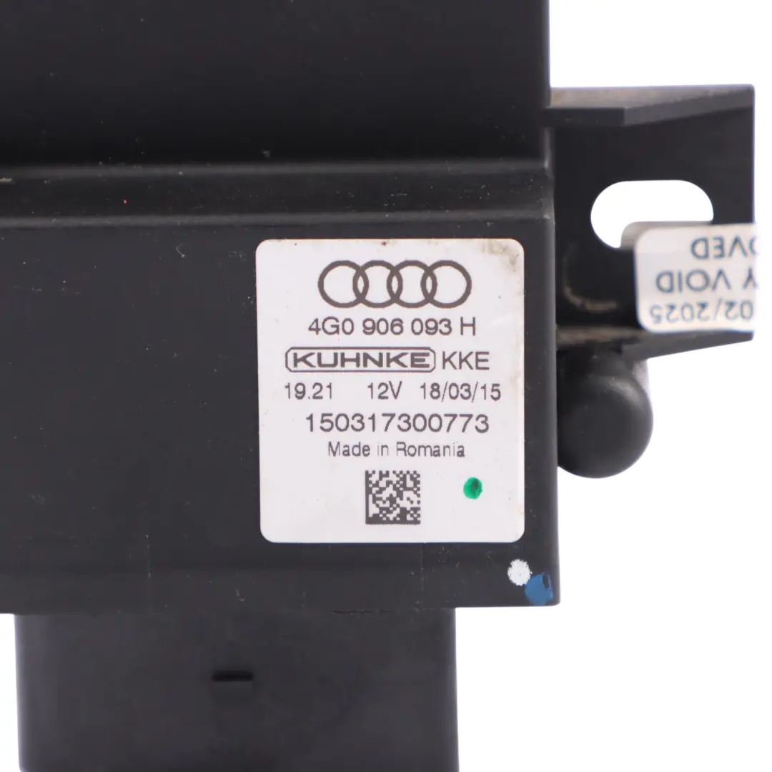  Module Relais Commande Envoi Pompe Carburant Audi A7 4G 3.0 TDI ECU - SKU 4G0906093H - Numéro de pièce 4G0906093H