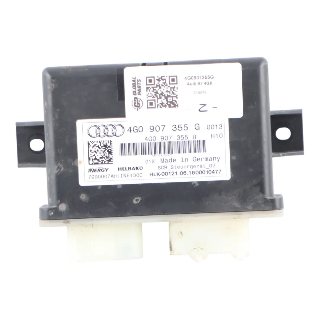 Audi A7 4G8 3.0 TDI CZVA Adblue Control Module Unit ECU - SKU 4G0907355G - Part number 4G0907355G