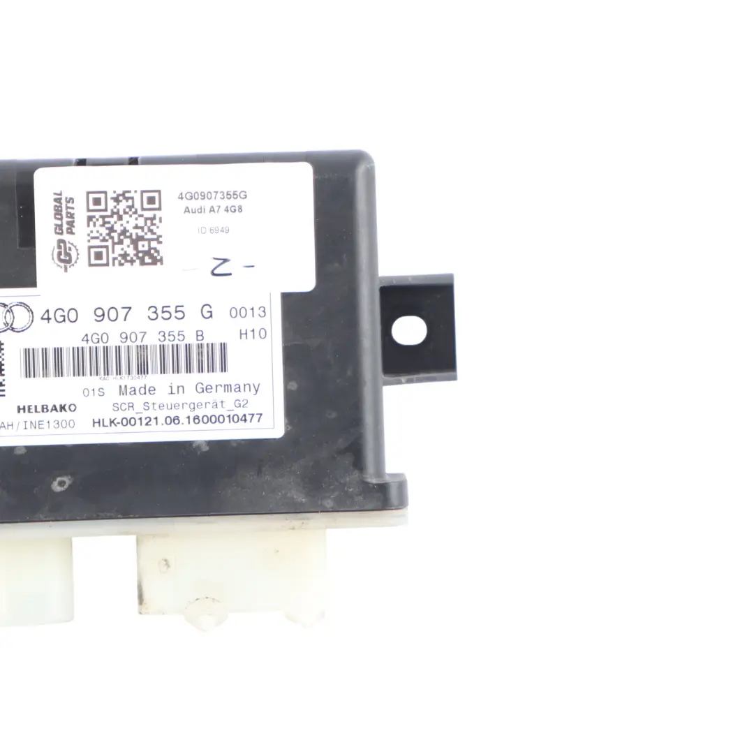 Audi A7 4G8 3.0 TDI CZVA Adblue Control Module Unit ECU - SKU 4G0907355G - Part number 4G0907355G