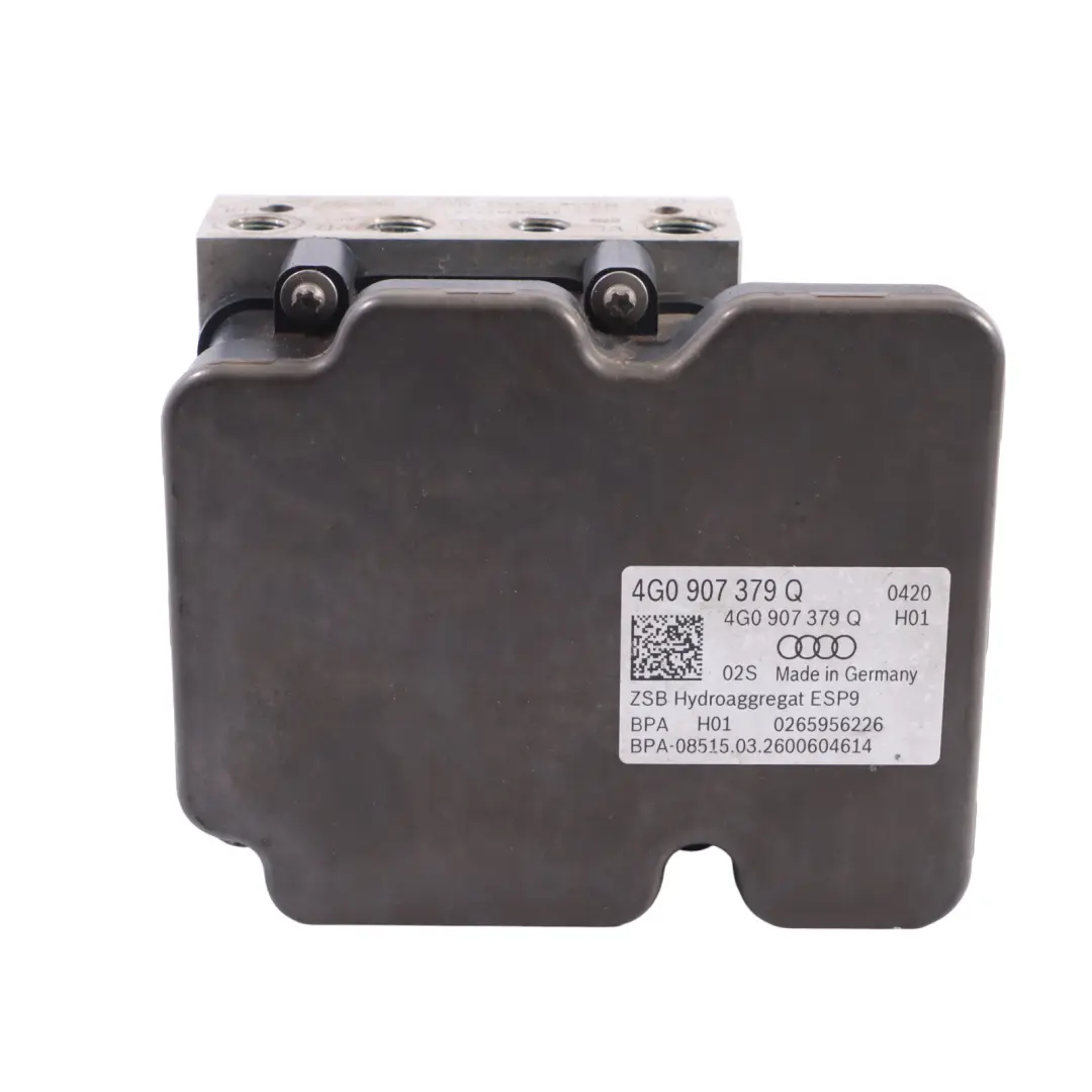  Brake Pump ABS Audi A6 C7 A7 4G Module Hydraulic Control Braking Unit - SKU 4G0907379Q - Part number 4G0907379Q