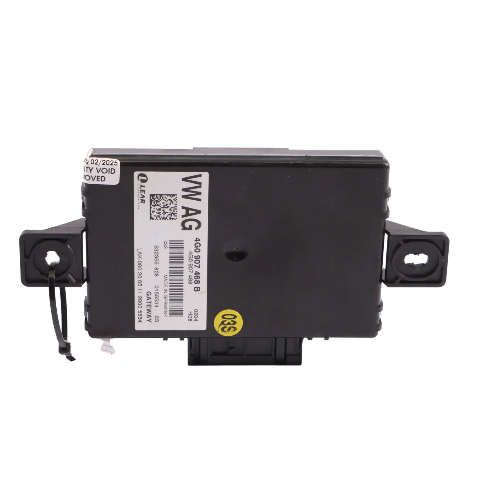 Audi A6 C7 Central Getaway Control Unit Module ECU 4G0907468B