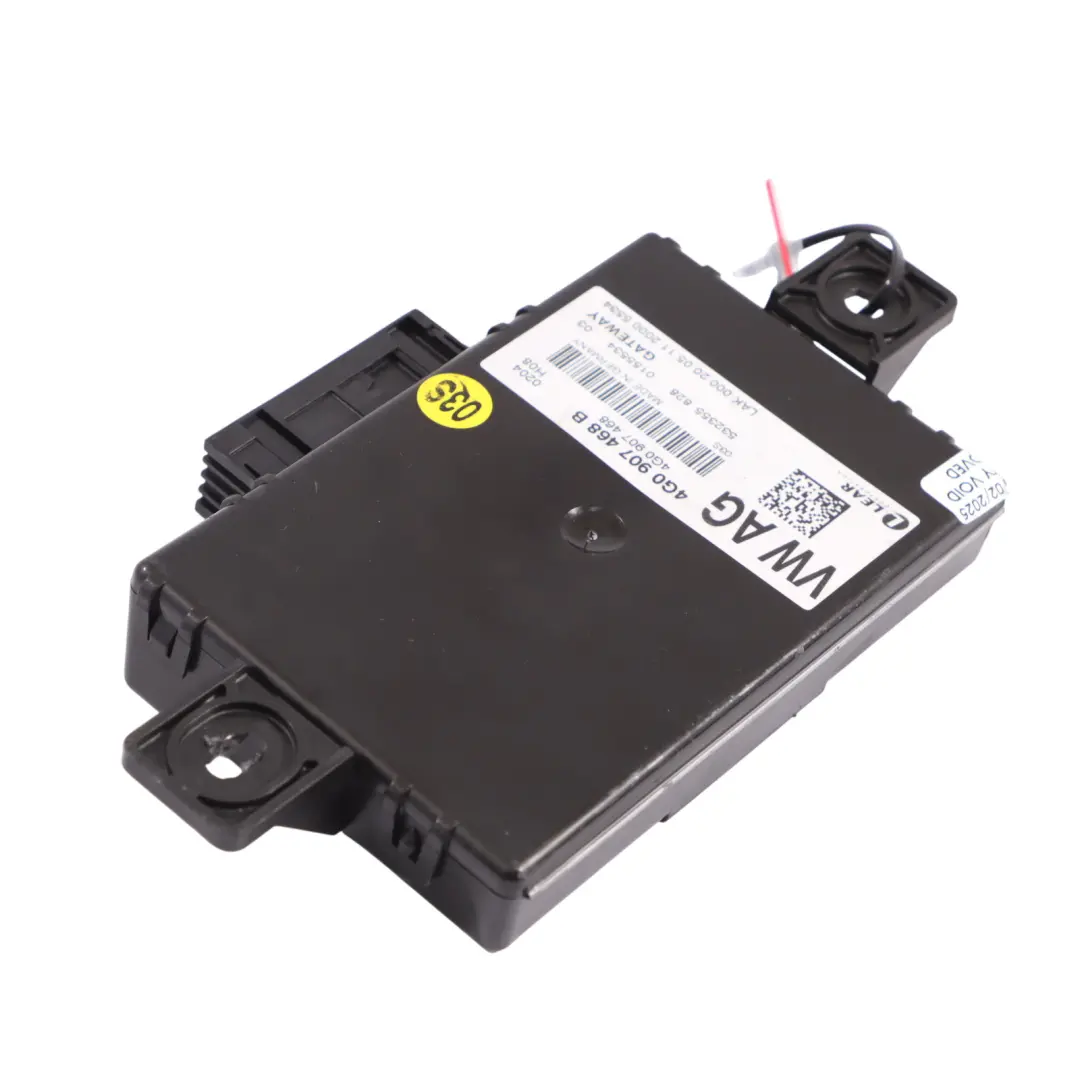 Audi A6 C7 Centrale Getaway Unità di controllo Modulo ECU 4G0907468B - SKU 4G0907468F - Numero di parte 4G0907468F