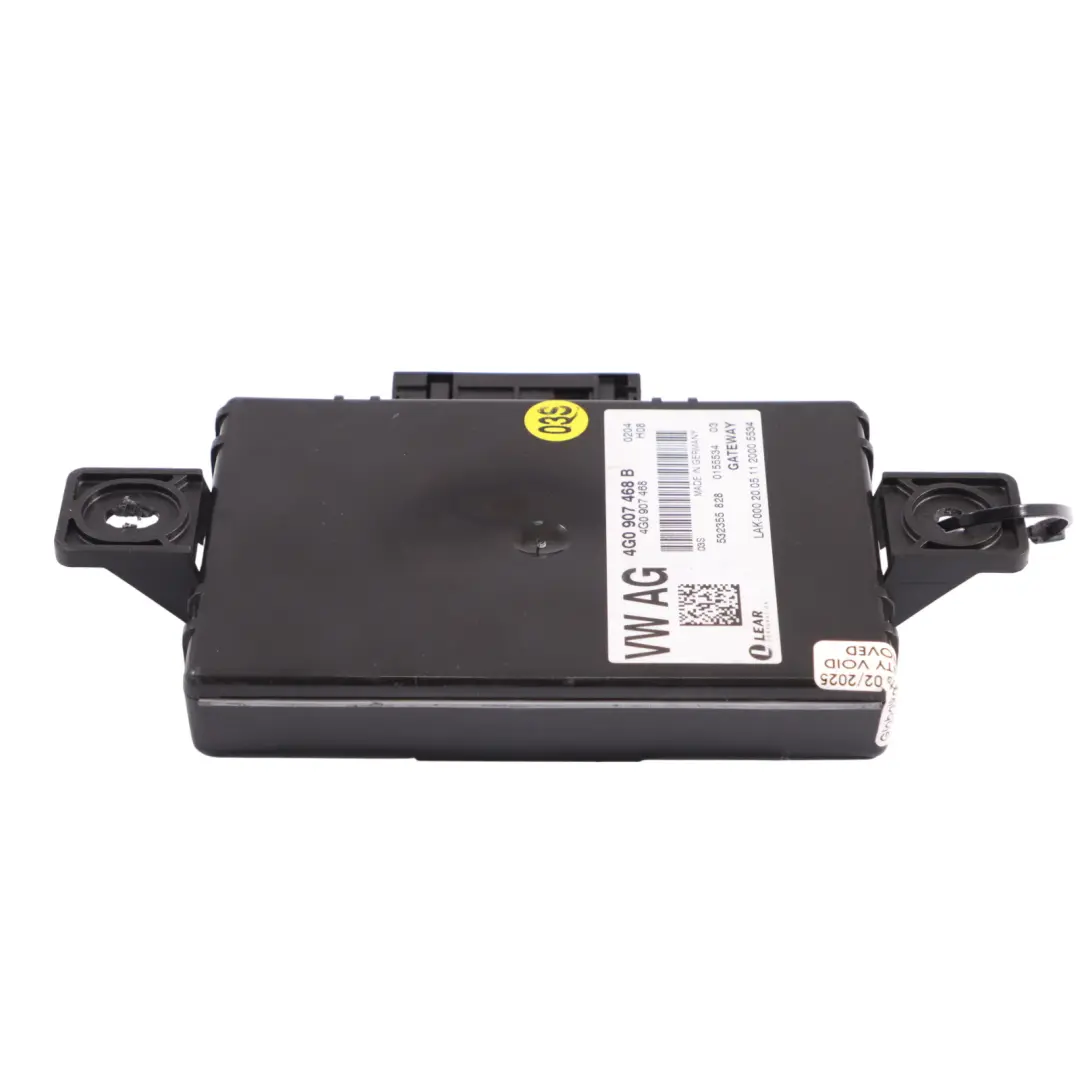 Centrale Getaway Unità di controllo Modulo ECU 4G0907468B per Audi A6 C7 con numero di parte 4G0907468F Audi A6 C7 Centrale Getaway Unità di controllo Modulo ECU 4G0907468B - SKU 4G0907468F - Numero di parte 4G0907468F