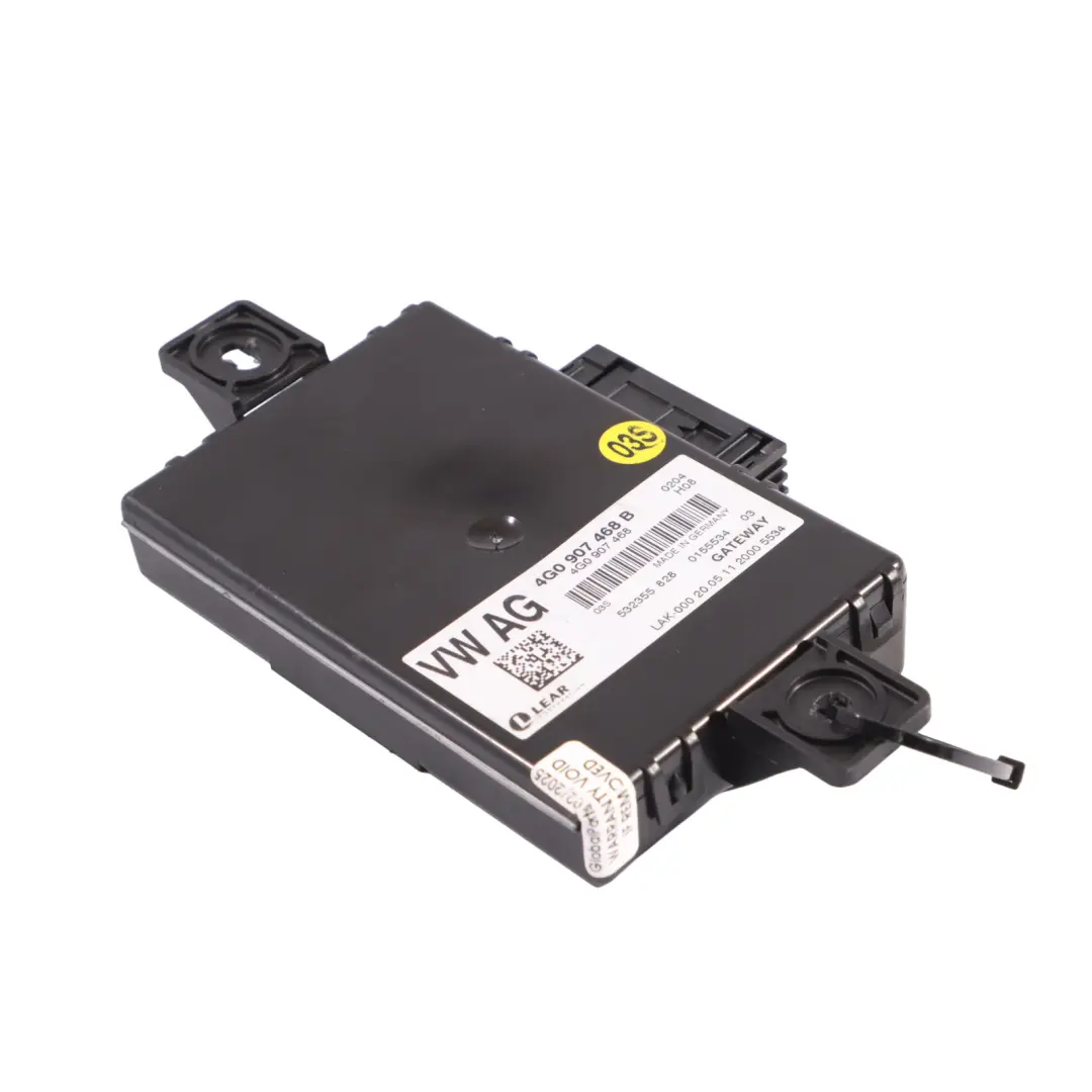 Audi A6 C7 Central Getaway Control Unit Módulo ECU 4G0907468B - SKU 4G0907468F - Número de pieza 4G0907468F