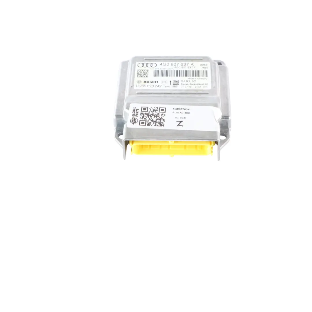 4G8 ESP Yaw Rate Module Control Unit Sensor ECU to Audi A7 with Part number 4G090763K Audi A7 4G8 ESP Yaw Rate Module Control Unit Sensor ECU - SKU 4G0907637K - Part number 4G090763K