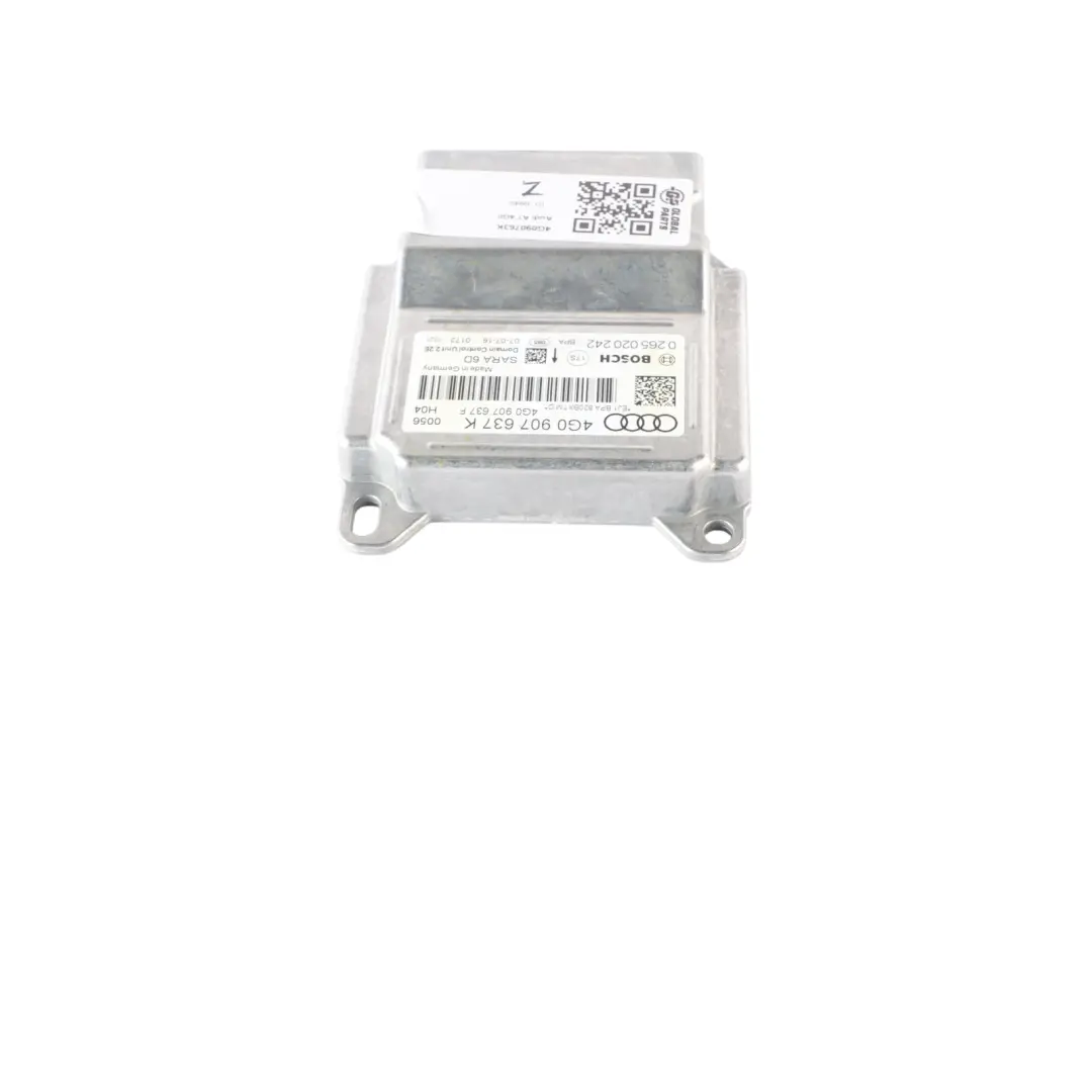 Audi A7 4G8 ESP Module Contrôle Vitesse Lacet Capteur ECU 4G0907637H - SKU 4G0907637K - Numéro de pièce 4G090763K