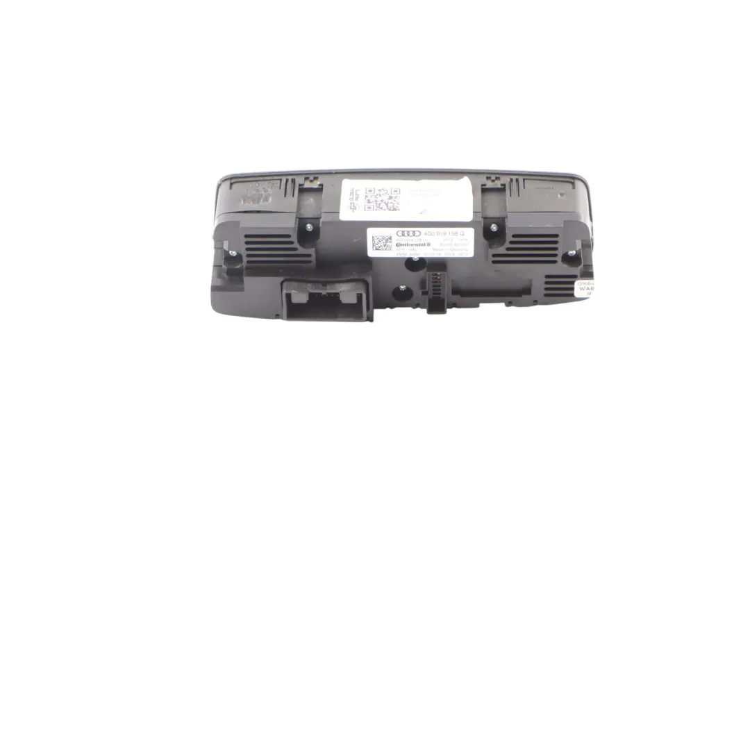 Audi A7 4G8 Heater Climate Control A/C Air Conditioning Unit Panel - SKU 4G0919158Q - Part number 4G0919158Q