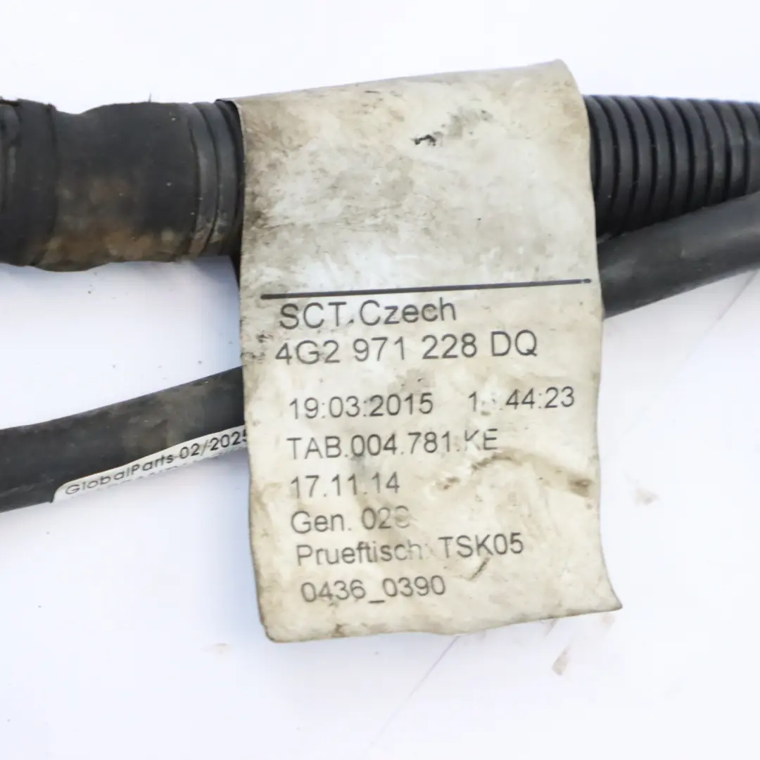 Audi A6 A7 4G 3.0 TDI Starter Alternatore Cablaggio - SKU RHD-4G2971228DQ - Numero di parte 4G2971228DQ