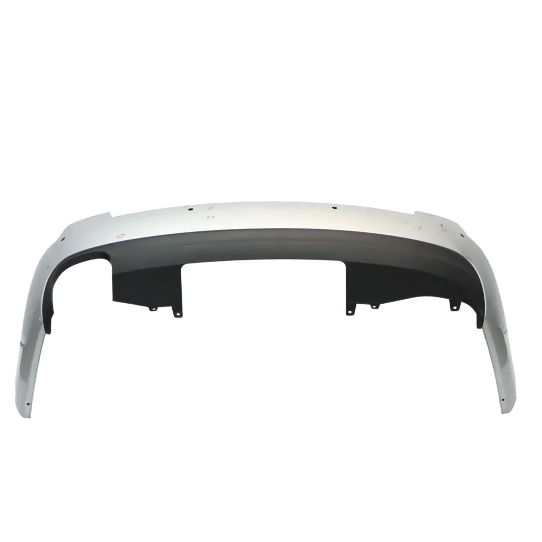 Bumper Trim Panel Covering Ice Silver Metallic - X7W to Audi A6 C7 Rear with Part number 4G5807067A Audi A6 C7 Rear Bumper Trim Panel Covering Ice Silver Metallic - X7W - SKU 4G5807067A-ICS - Part number 4G5807067A