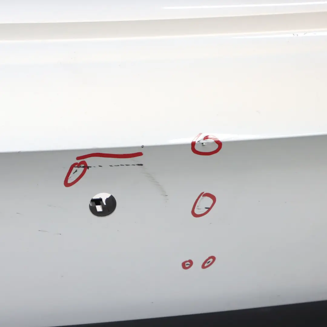 Audi A6 C7 Tylny Zderzak Panel Osłona Ice Silver Srebrny Metalik - X7W - SKU 4G5807067A-ICS - Numer Części 4G5807067A