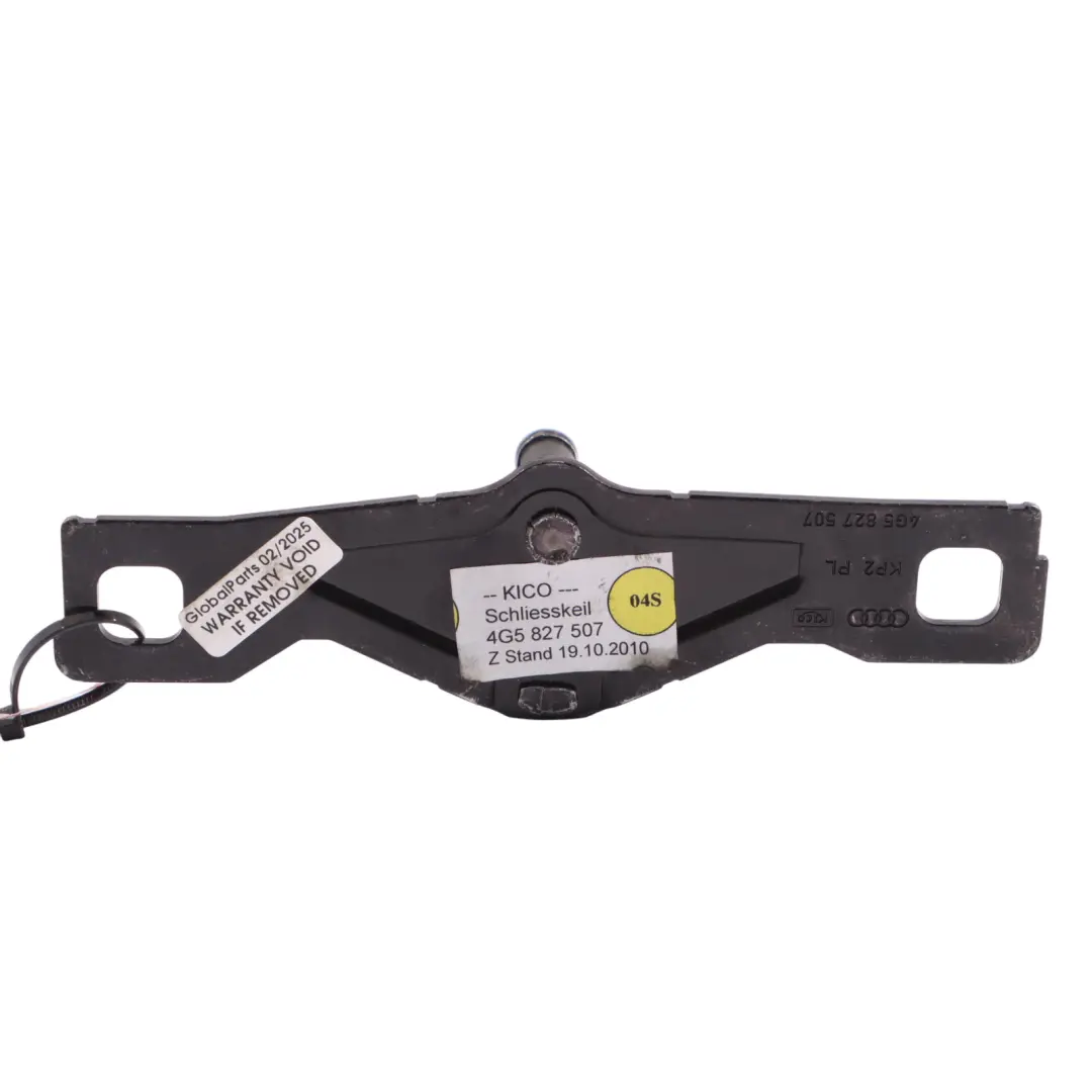 Audi A6 C7 Berlina Tailgate Boot Lock Striker Latch Catch - SKU 4G5827507 - Número de pieza 4G5827507