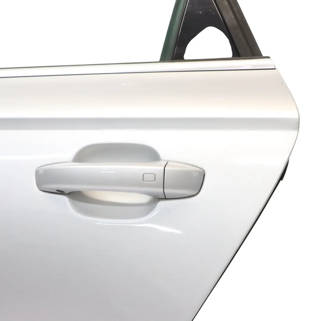 Door Rear Left N/S Covering Panel Ice Silver Metallic - X7W to Audi A6 C7 4G with Part number 4G5833051 Audi A6 C7 4G Door Rear Left N/S Covering Panel Ice Silver Metallic - X7W - SKU 4G5833051-ICS - Part number 4G5833051