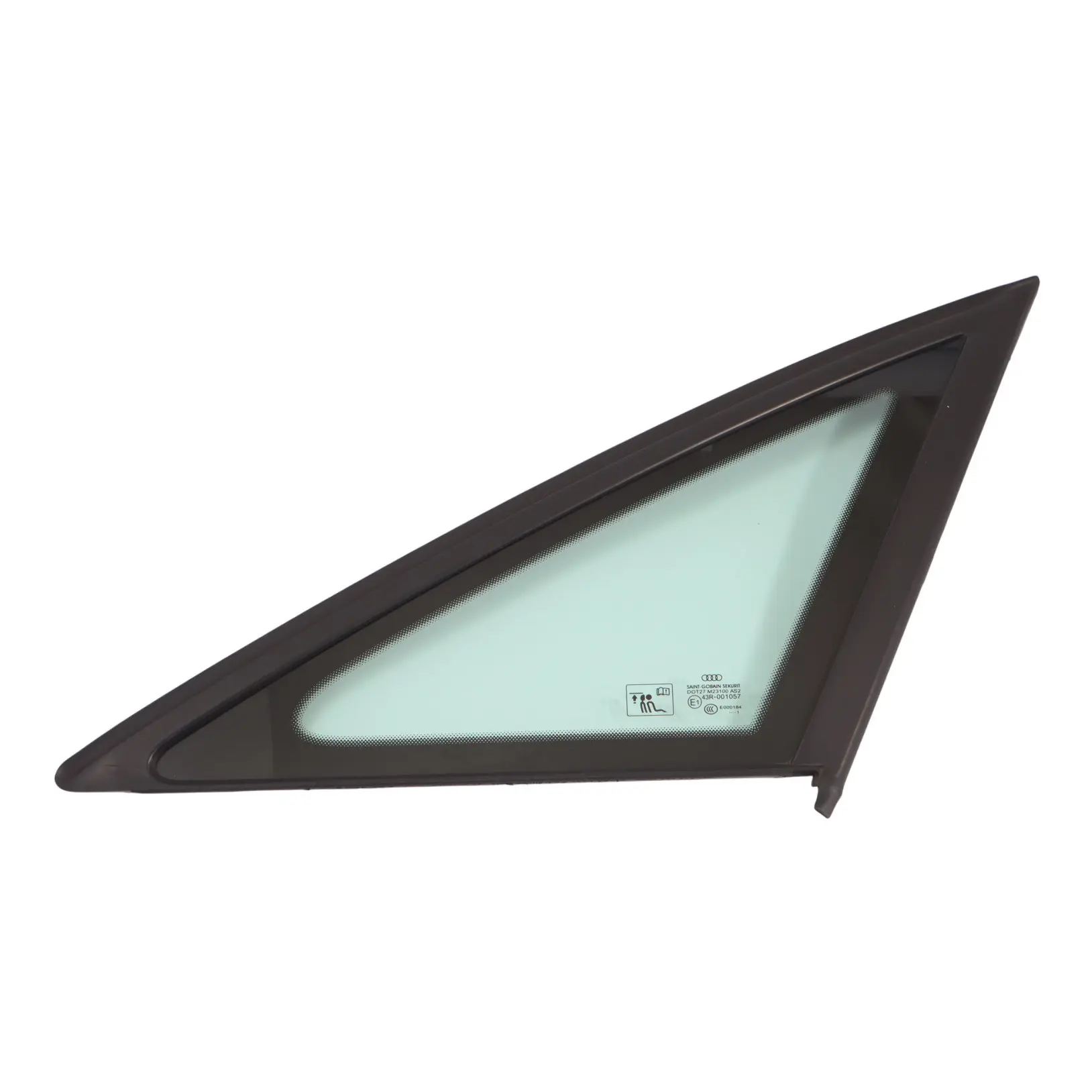 Audi A6 C7 4G Rear Quarter Triangle Side Window Glass Right O/S AS2 4G5845300F