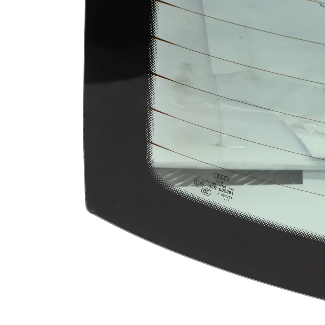 Window Glass Glazing Green AS2 to Audi A6 C7 Sedan Rear Tailgate with Part number 4G5845501 Audi A6 C7 Sedan Rear Tailgate Window Glass Glazing Green AS2 - SKU 4G5845501 - Part number 4G5845501