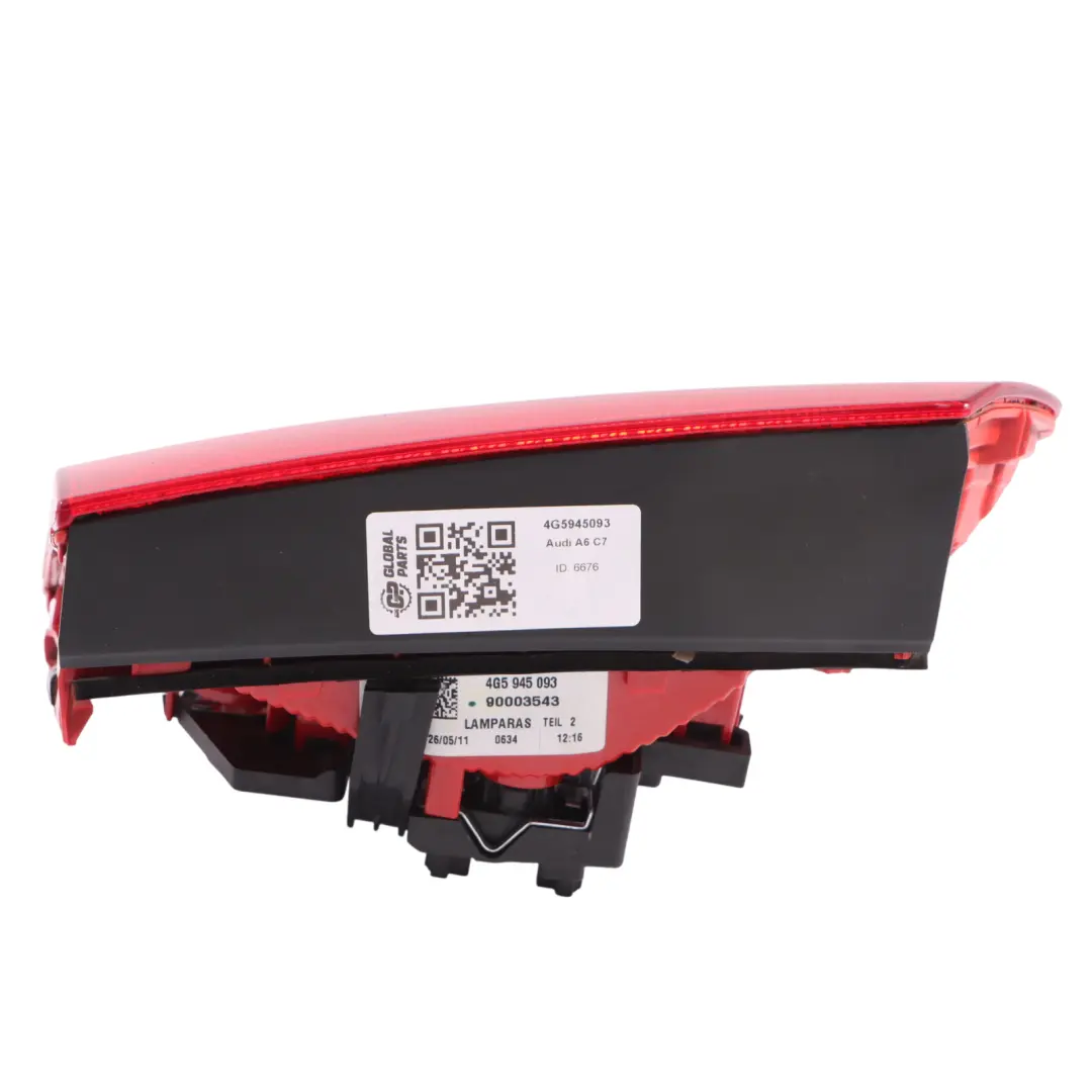 Audi A6 C7 Fanale Posteriore LED Lampada Interna Sinistra - SKU 4G5945093 - Numero di parte 4G5945093
