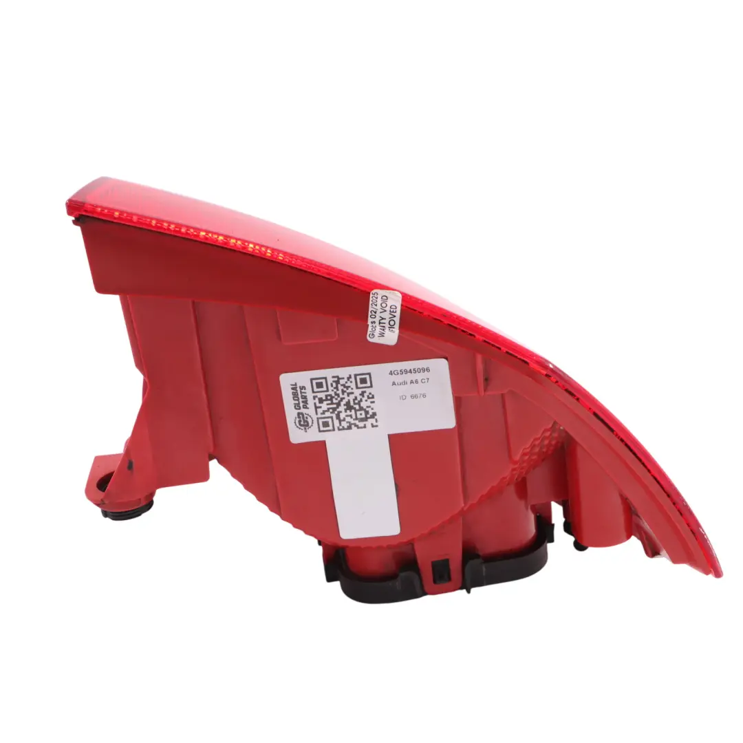 Luz Trasera Derecha Tapa Maletero Portón para Audi A6 C7 con número de pieza 4G5945096 Audi A6 C7 Luz Trasera Derecha Tapa Maletero Portón - SKU 4G5945096 - Número de pieza 4G5945096