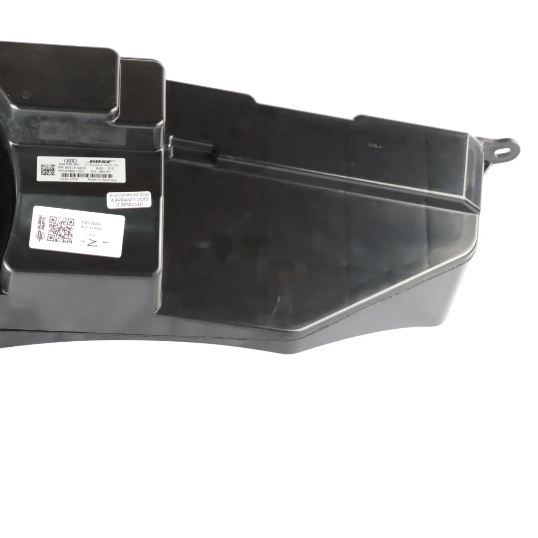Audi Q3 8U Bose Lautsprecher Hinten Kofferraumbereich Bass Subwoofer - SKU 4G8035382 - Teilenummer 4G8035382