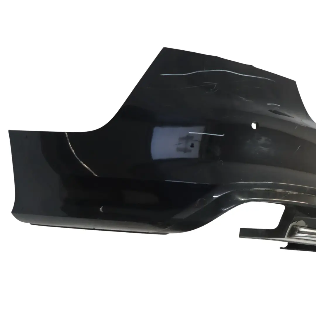 Audi A7 S7 4G Rear Bumper Panel Cover PDC Parktronic Phantom Black - Z9Y - SKU 4G8807067AD-PHB - Part number 4G8807067AD