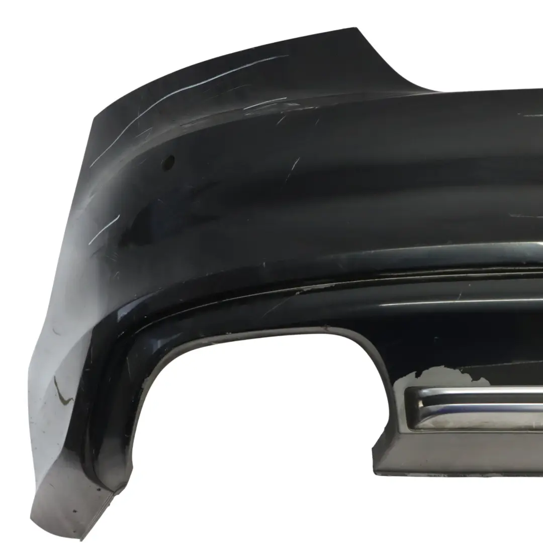 Audi A7 S7 4G Rear Bumper Panel Cover PDC Parktronic Phantom Black - Z9Y - SKU 4G8807067AD-PHB - Part number 4G8807067AD