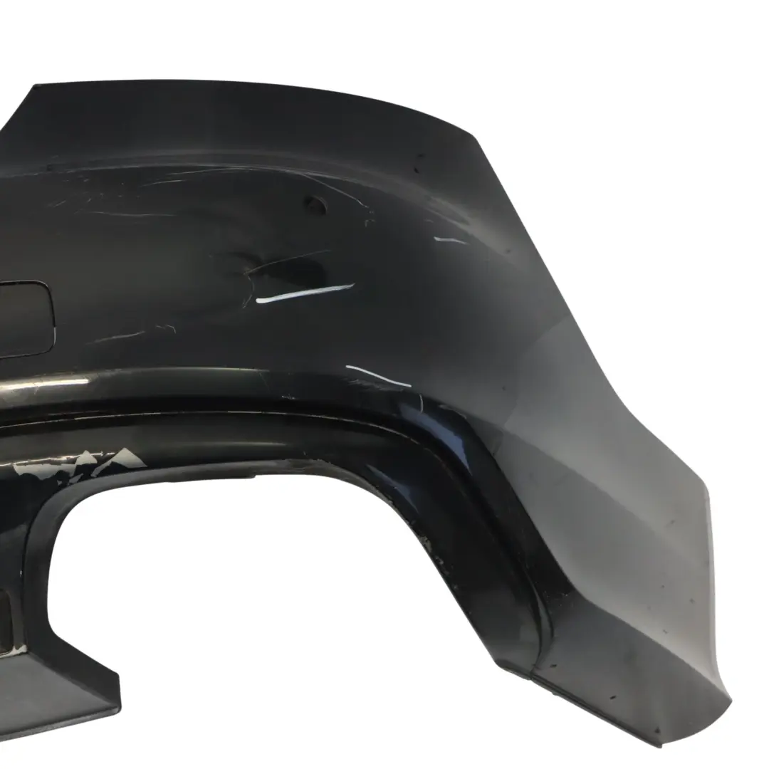 Audi A7 S7 4G Rear Bumper Panel Cover PDC Parktronic Phantom Black - Z9Y - SKU 4G8807067AD-PHB - Part number 4G8807067AD