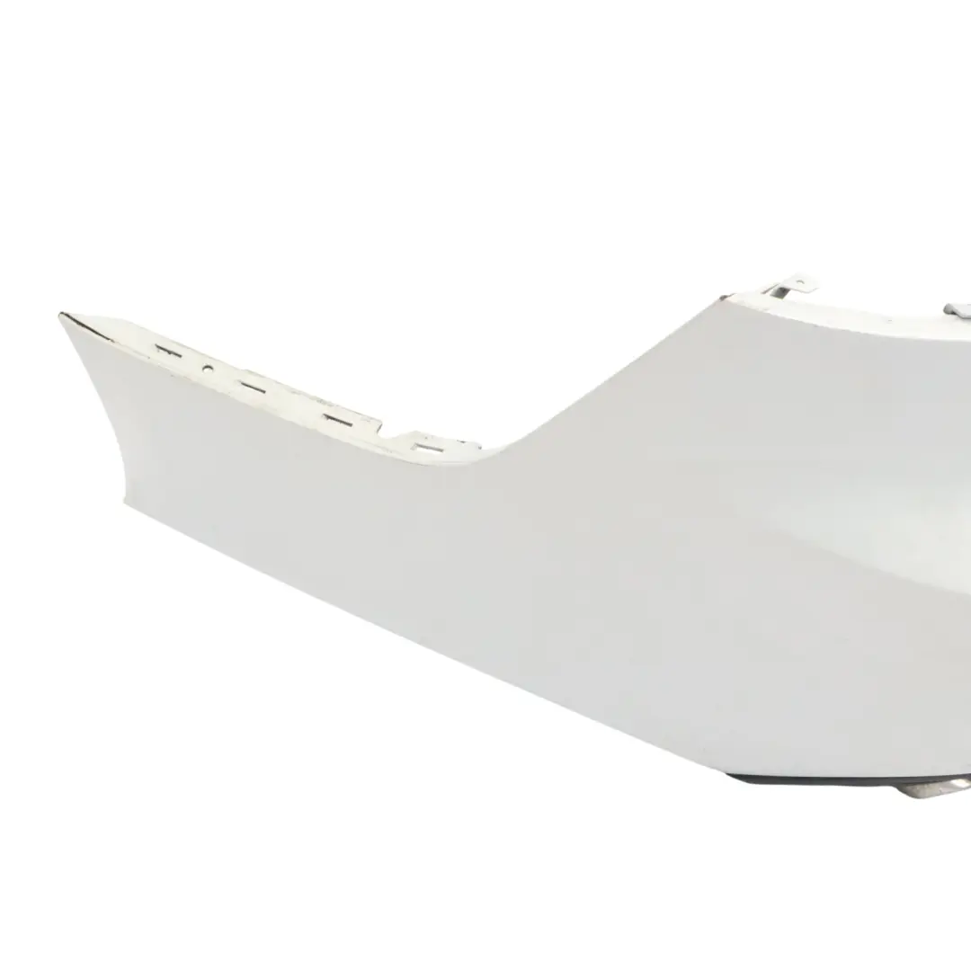 Audi A7 4G8 Rear Bumper Covering Trim Panel Glacier White Pearl - S9R - SKU 4G8807067AQ-MGW - Part number 4G8807067AQ