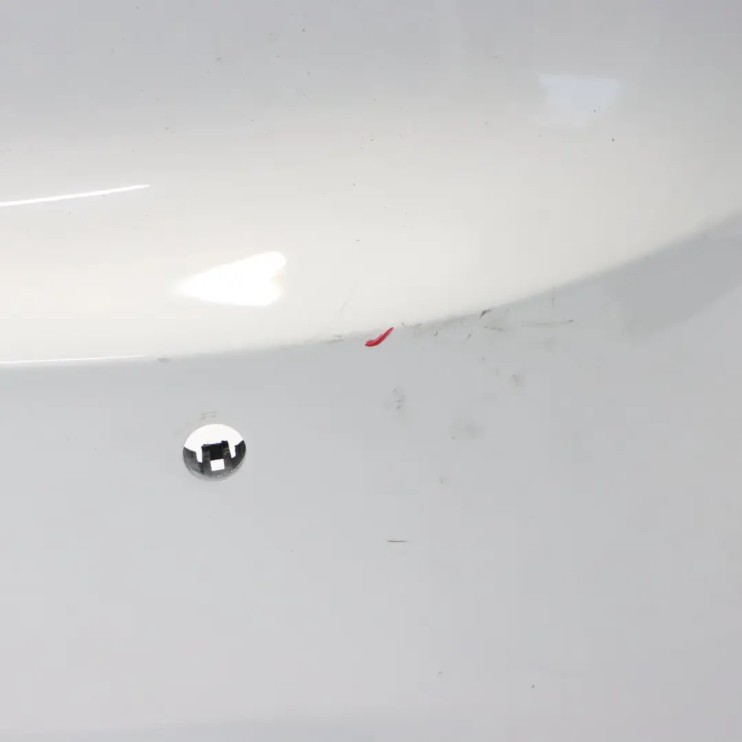 Audi A7 4G8 Rear Bumper Covering Trim Panel Glacier White Pearl - S9R - SKU 4G8807067AQ-MGW - Part number 4G8807067AQ