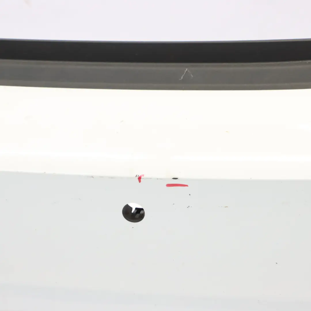 Audi A7 4G8 Rear Bumper Trim Panel Covering Glacier White Pearl - S9R - SKU 4G8807067AQ-MGW1 - Part number 4G8807067AQ