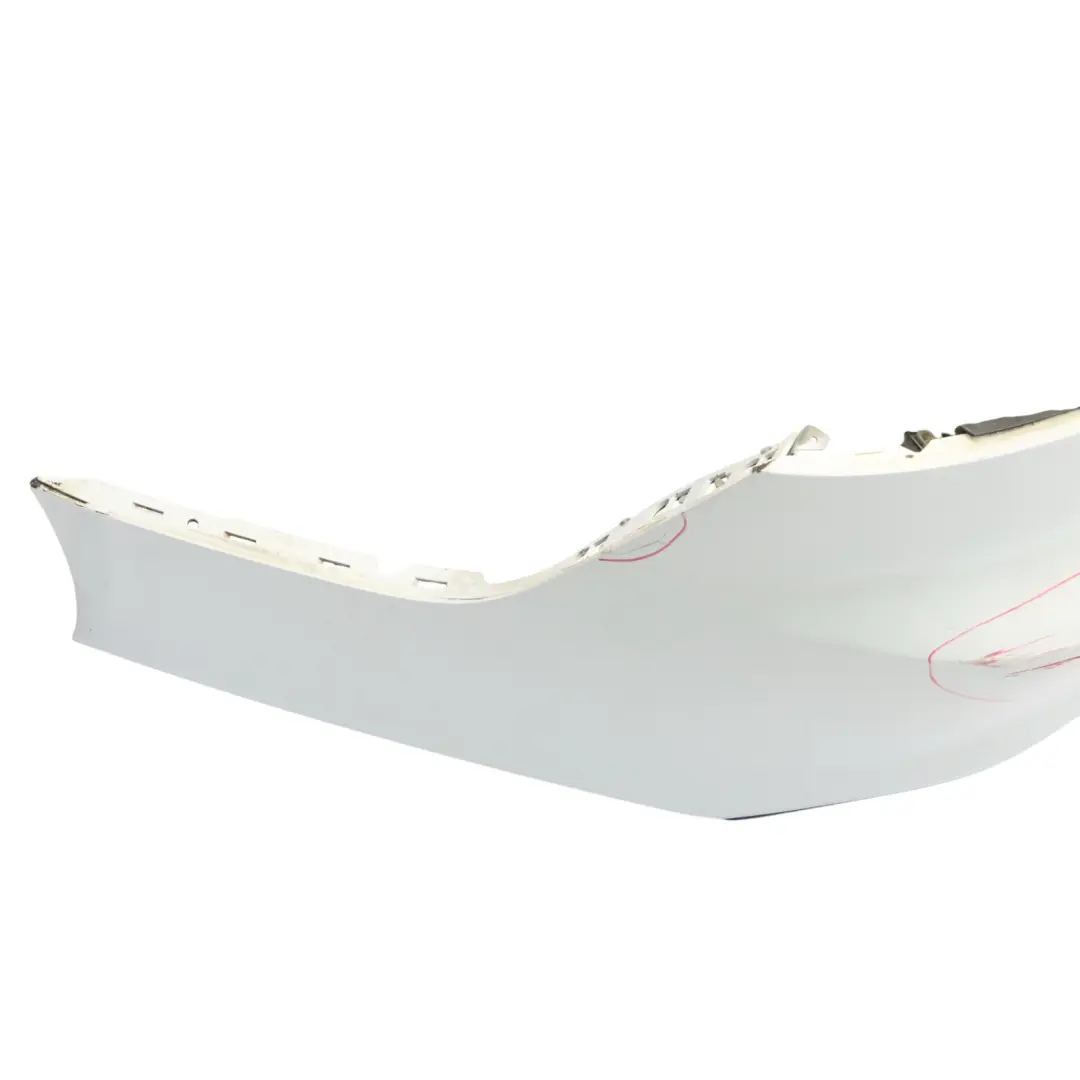 Audi A7 4G8 Rear Bumper Trim Panel Covering Glacier White Pearl - S9R - SKU 4G8807067AQ-MGW1 - Part number 4G8807067AQ
