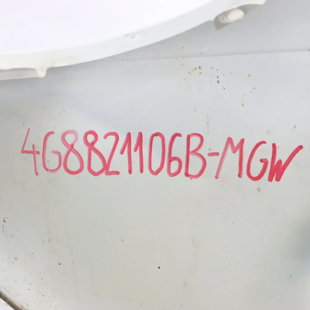 4G8 Pannello Laterale Anteriore Destro Parafango Ala Glacier White - S9R per Audi A7 con numero di parte 4G8821106B Audi A7 4G8 Pannello Laterale Anteriore Destro Parafango Ala Glacier White - S9R - SKU 4G8821106B-MGW - Numero di parte 4G8821106B