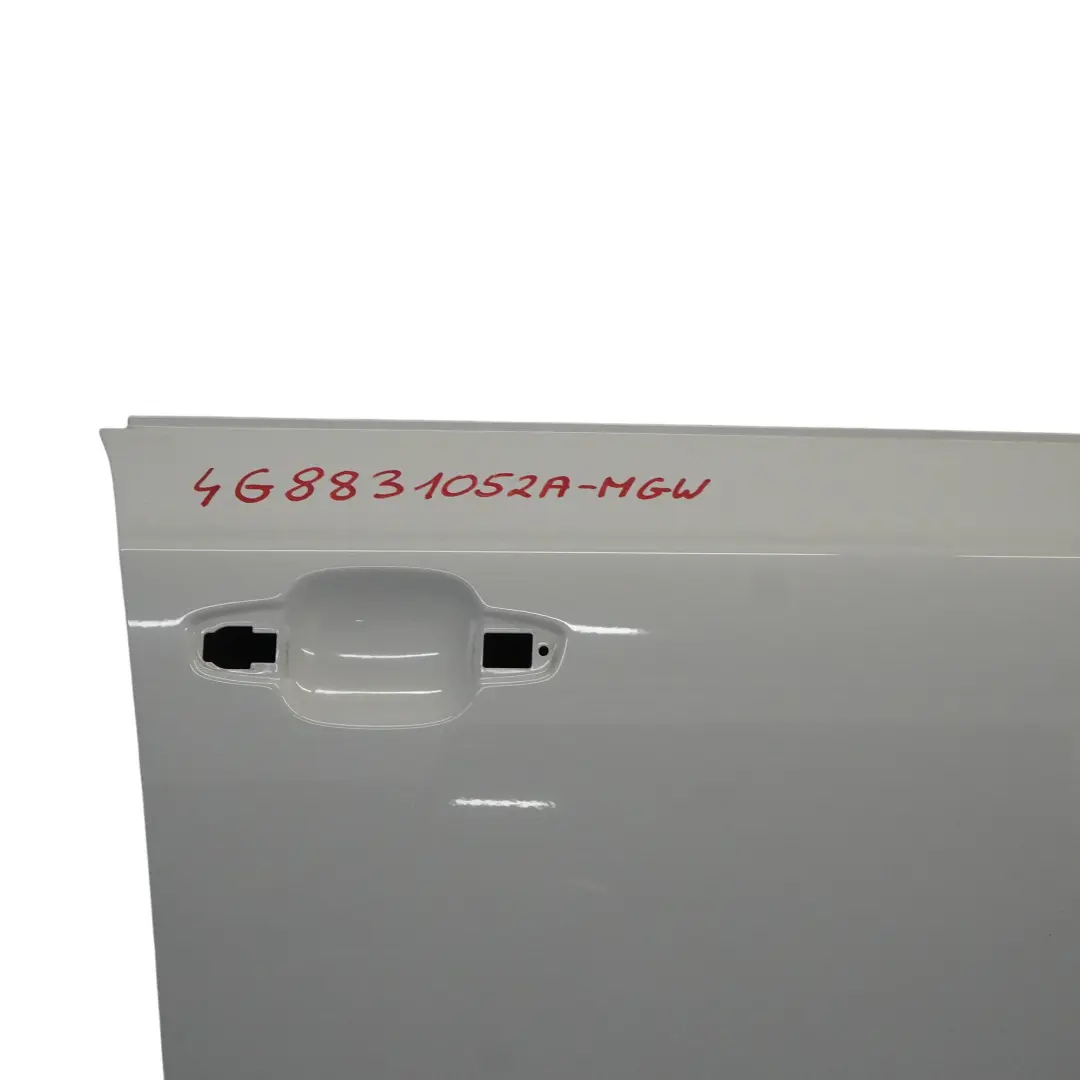 4G8 Sportback Door Front Right O/S Glacier White Pearl - S9R to Audi A7 with Part number 4G8831052A Audi A7 4G8 Sportback Door Front Right O/S Glacier White Pearl - S9R - SKU 4G8831052A-MGW - Part number 4G8831052A