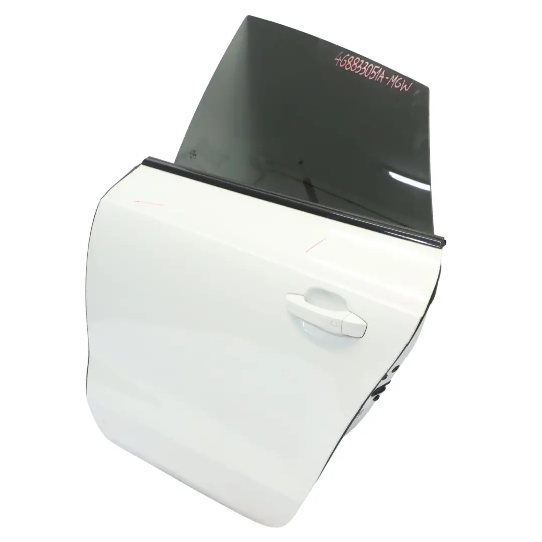 Audi A7 S7 4G Rear Door Left N/S Door Shell Glacier White Pearl - S9R - SKU 4G8833051A-MGW - Part number 4G8833051A