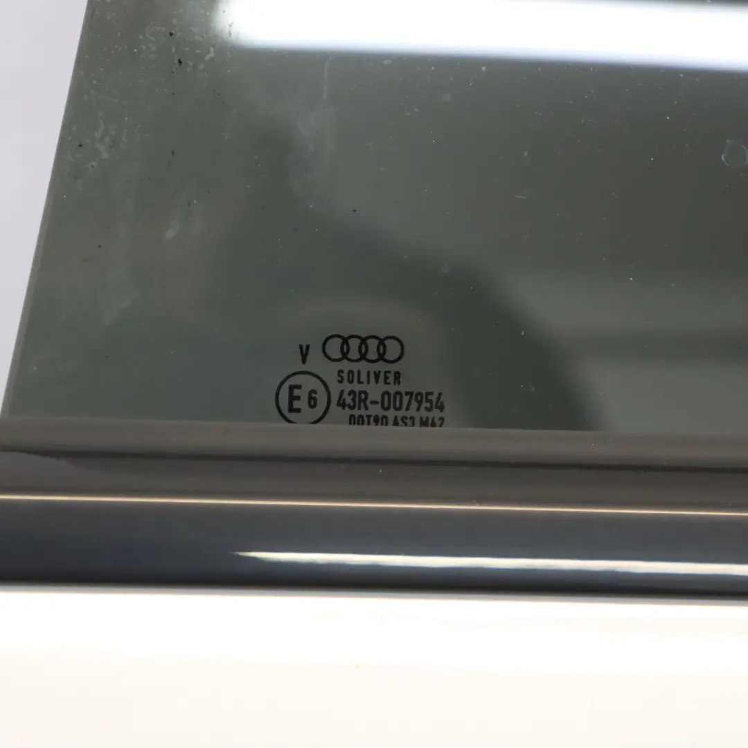 Sportback Rear Door Left N/S Door Shell Glacier White Pearl - S9R to Audi A7 S7 4G with Part number 4G8833051A Audi A7 S7 4G Sportback Rear Door Left N/S Door Shell Glacier White Pearl - S9R - SKU 4G8833051A-MGW1 - Part number 4G8833051A