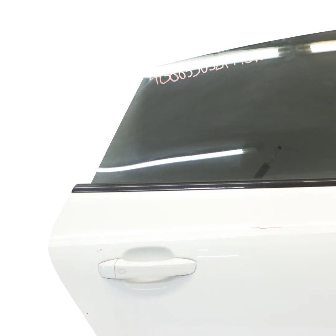 Audi A7 S7 4G Rear Door Right O/S Door Glacier White Pearl - S9R - SKU 4G8833052A-MGW - Part number 4G8833052A