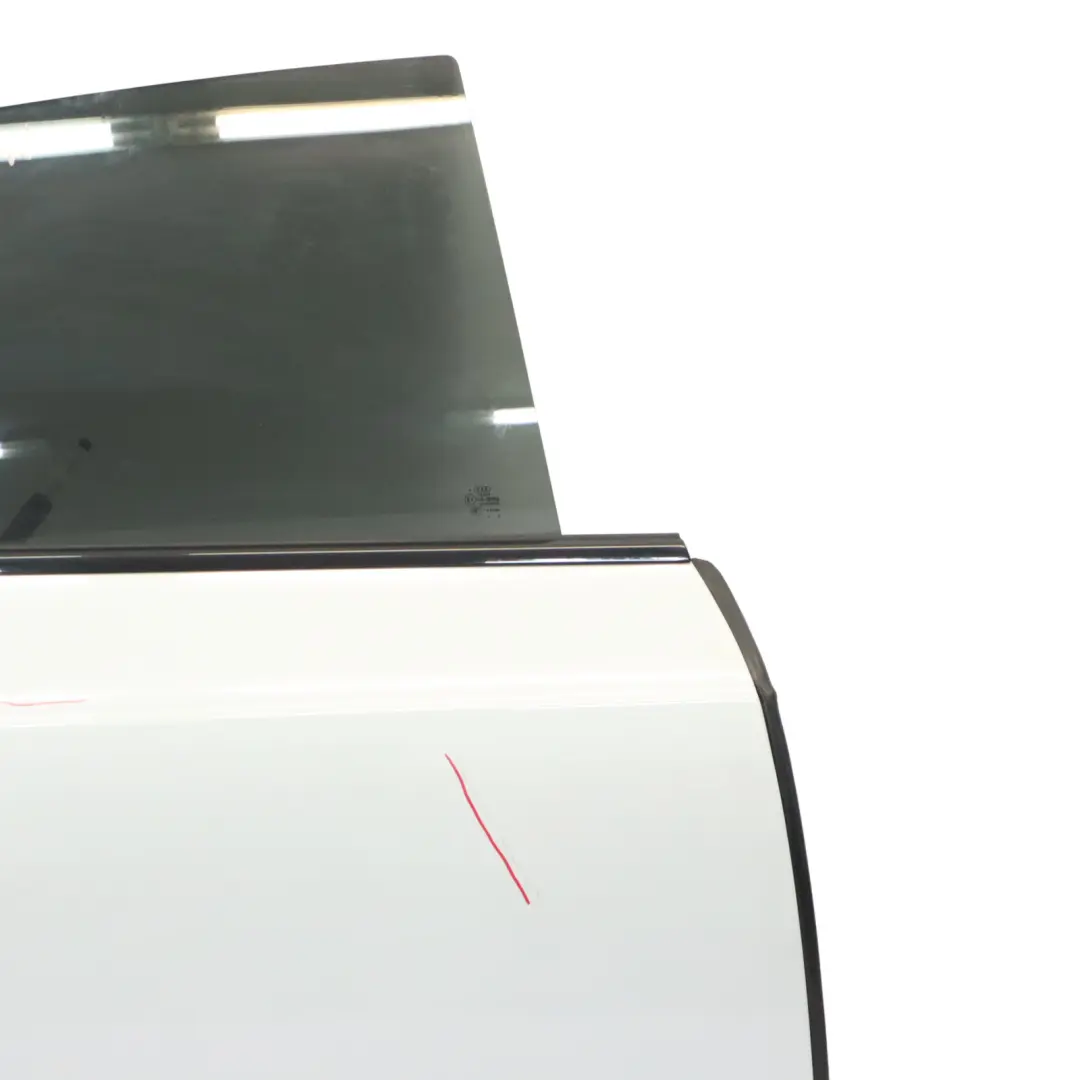 Door Right O/S Door Glacier White Pearl - S9R to Audi A7 S7 4G Rear with Part number 4G8833052A Audi A7 S7 4G Rear Door Right O/S Door Glacier White Pearl - S9R - SKU 4G8833052A-MGW - Part number 4G8833052A