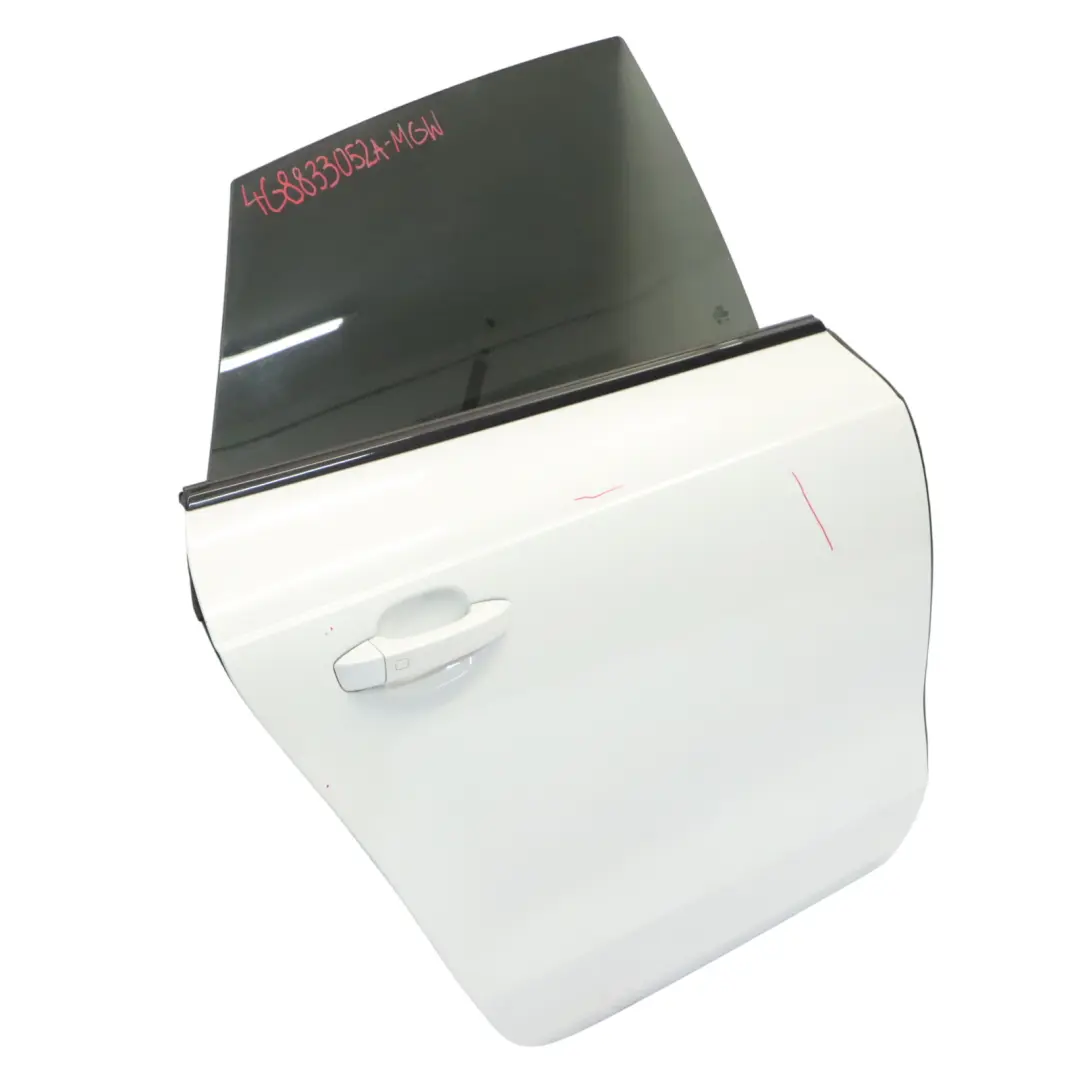 Porta Posteriore Destra Porta Glacier White Pearl - S9R per Audi A7 S7 4G con numero di parte 4G8833052A Audi A7 S7 4G Porta Posteriore Destra Porta Glacier White Pearl - S9R - SKU 4G8833052A-MGW - Numero di parte 4G8833052A