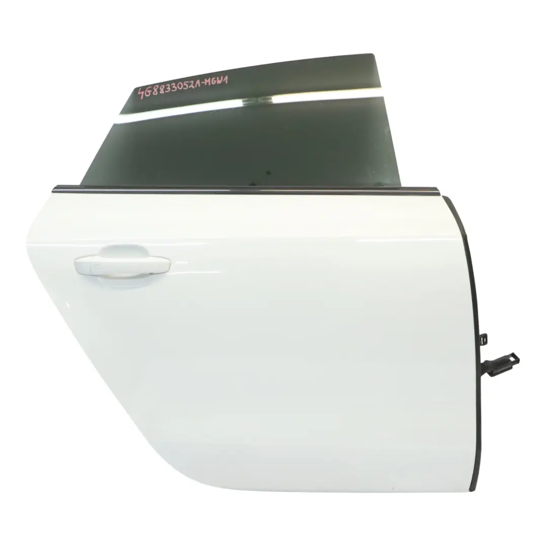 Audi A7 4G Sportback Rear Door Right O/S Door Glacier White Pearl - S9R - SKU 4G8833052A-MGW1 - Part number 4G8833052A