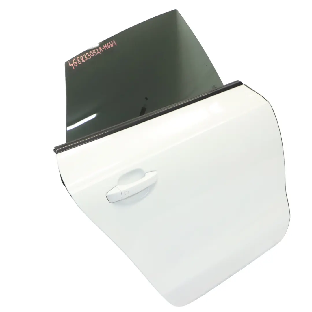 Audi A7 4G Sportback Rear Door Right O/S Door Glacier White Pearl - S9R - SKU 4G8833052A-MGW1 - Part number 4G8833052A