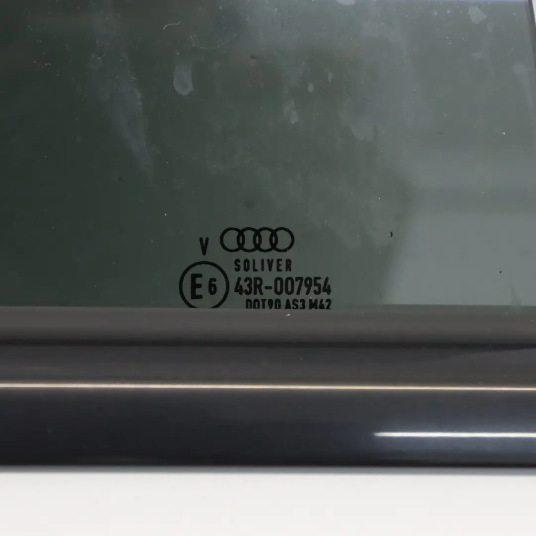Audi A7 S7 4G Drzwi Prawe Tylne Glacier White Pearl Białe - S9R - SKU 4G8833052A-MGW1 - Numer Części 4G8833052A