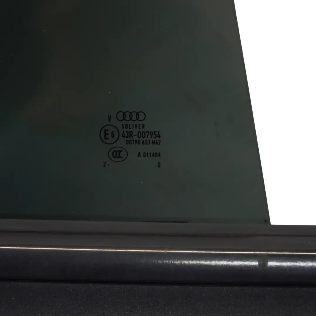 Audi A7 S7 4G Rear Door Right O/S Door Shell Phantom Black - Z9Y - SKU 4G8833052A-PHB - Part number 4G8833052A