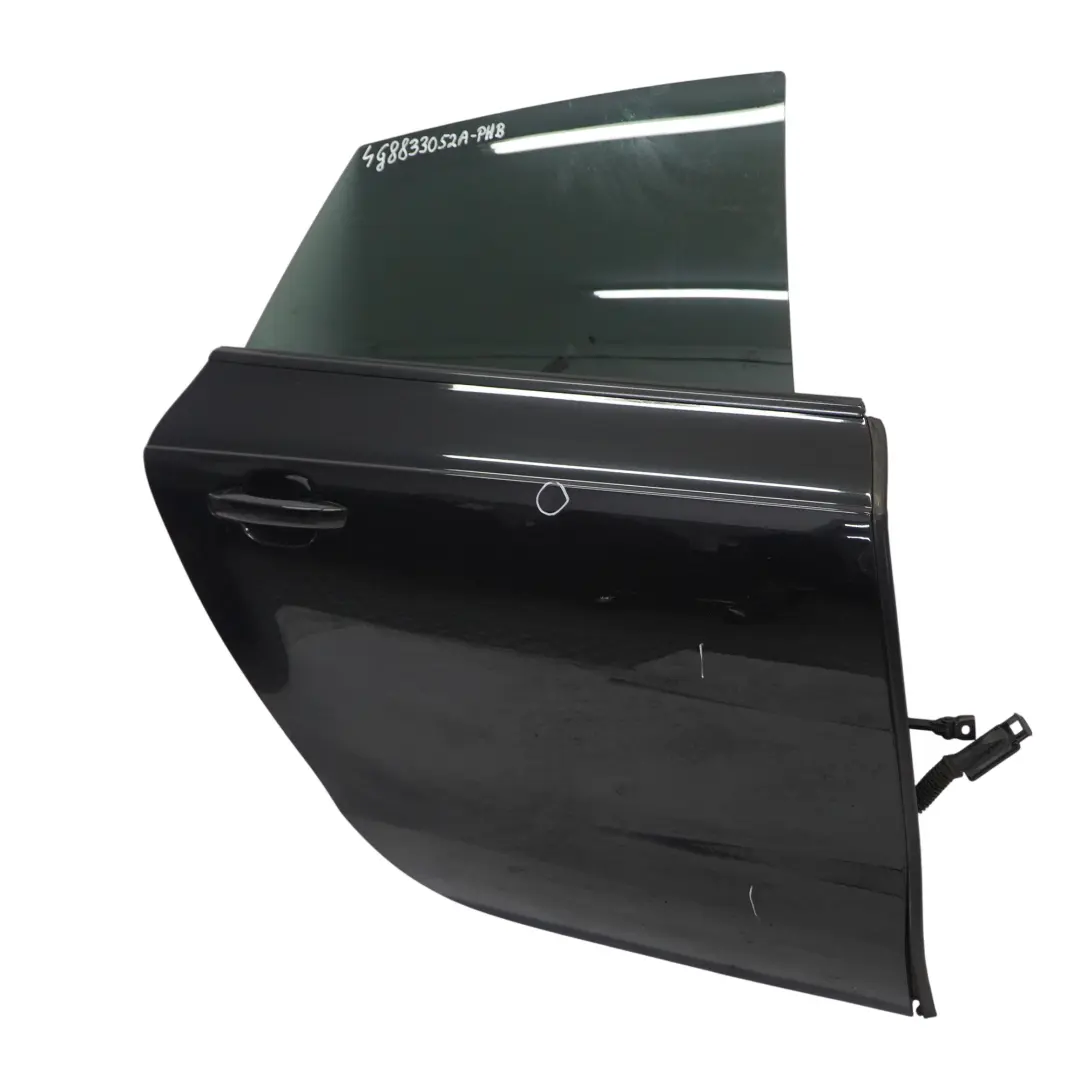 Audi A7 S7 4G Puerta Trasera Derecha Puerta Phantom Black Negro - Z9Y - SKU 4G8833052A-PHB - Número de pieza 4G8833052A
