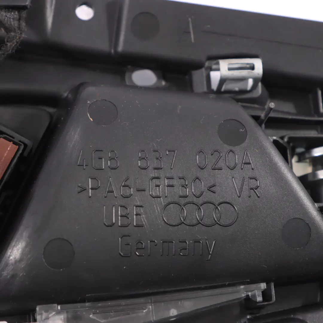 4G8 Front Interior Door Release Handle Right O/S to Audi A7 with Part number 4G8837020A Audi A7 4G8 Front Interior Door Release Handle Right O/S - SKU 4G8837020A - Part number 4G8837020A